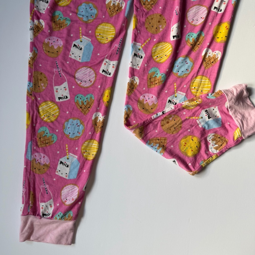 Little Sleepies Cookies & Milk Pajama Pants, Bamboo Size Small - Picture 9 of 9